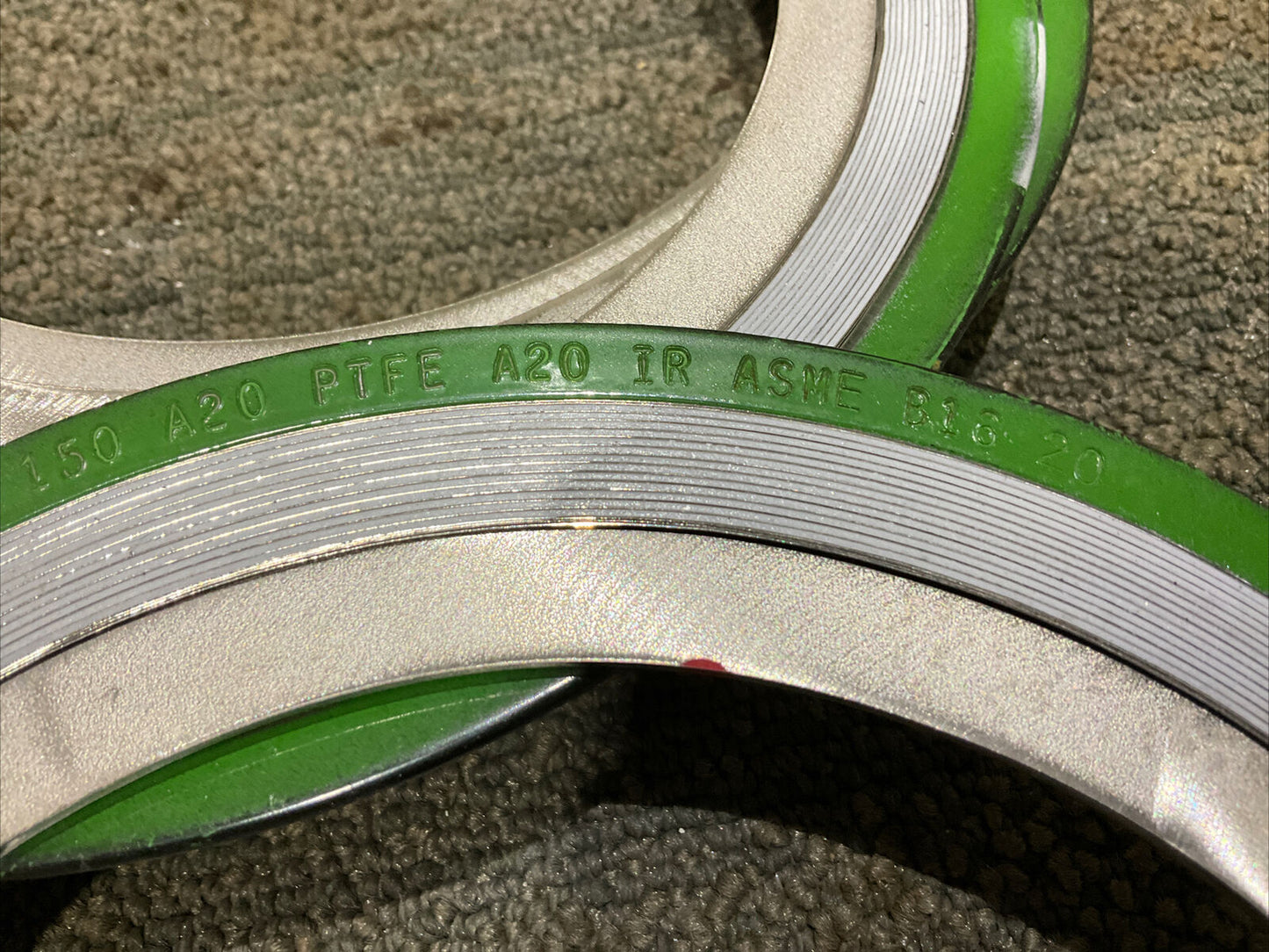 LAMONS 6 150 A20 PTFE A20 IR ASME B16 20 6” GASKET 678 LOT OF 9