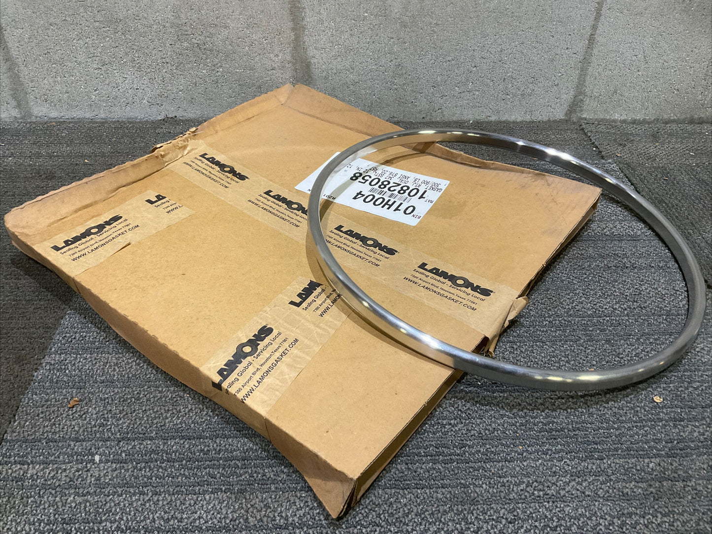 LAMONS R57 S347 01-09 E6770 OVAL GASKET 12” 678