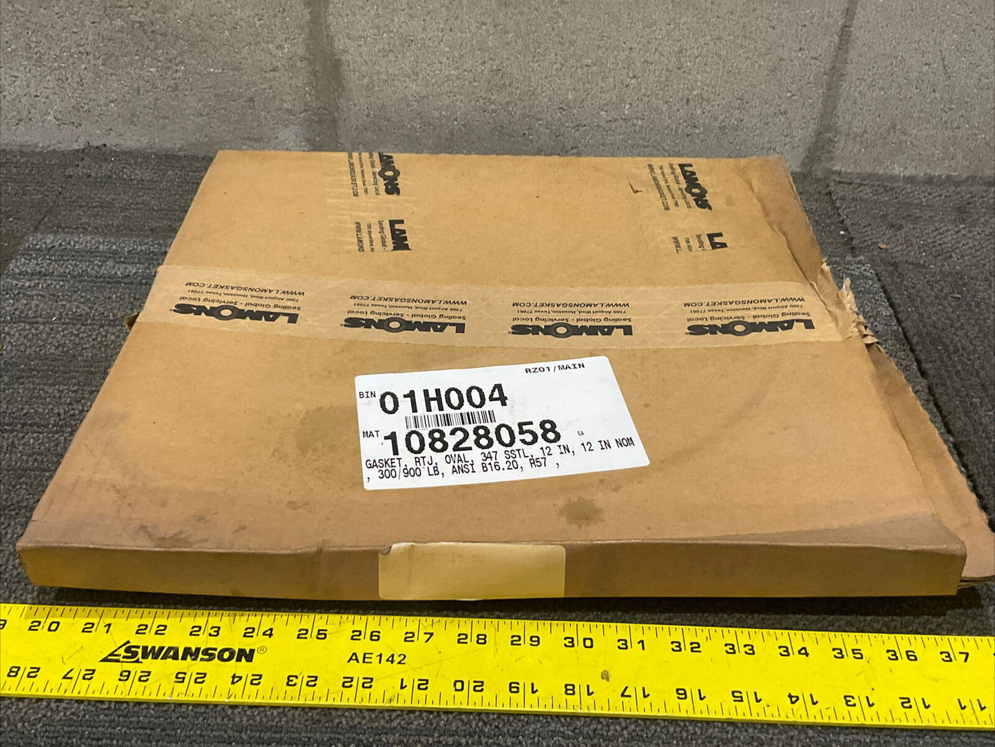 LAMONS R57 S347 01-09 E6770 OVAL GASKET 12” 678