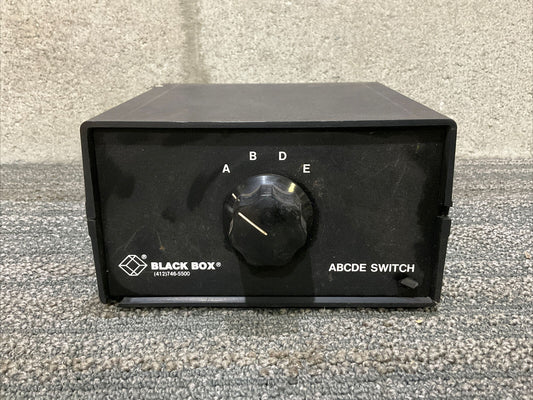 BLACK BOX SWL031A-MMMM  ABCDE SWITCH 222