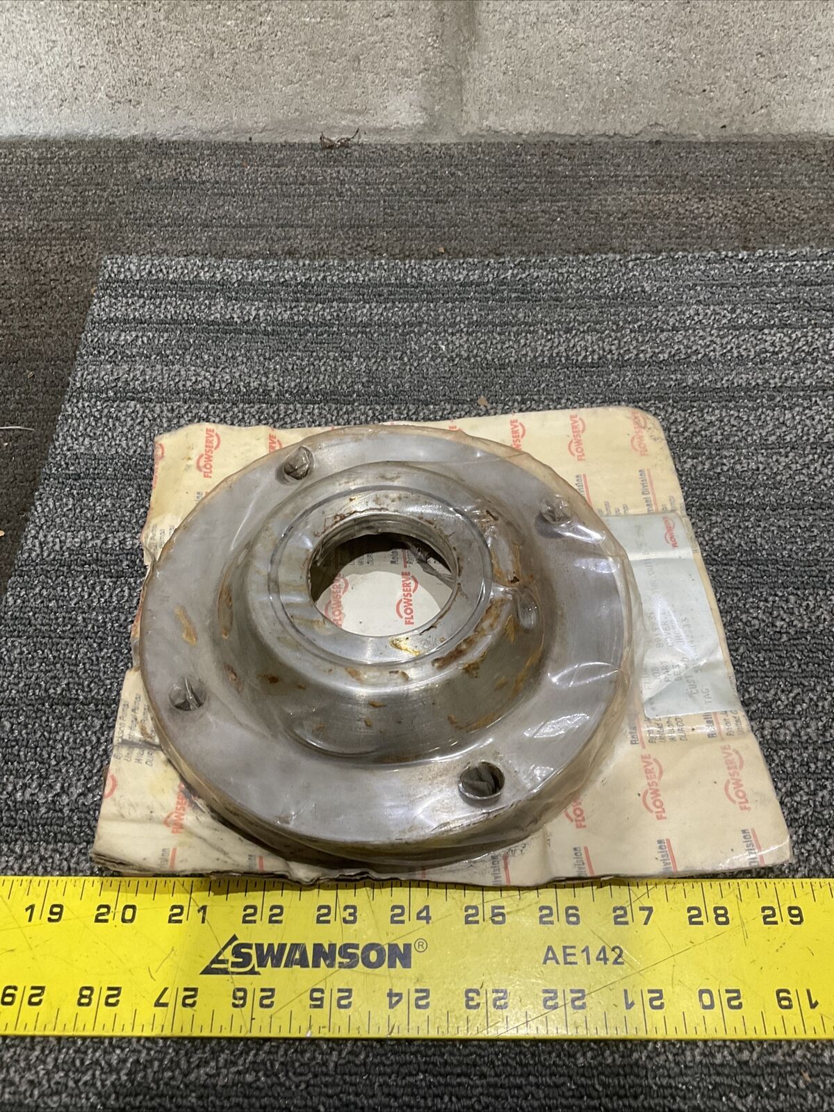 FLOWSERVE BYRON-JACKSON 8019931 COUPLING END BEARING HOUSING COVER 678