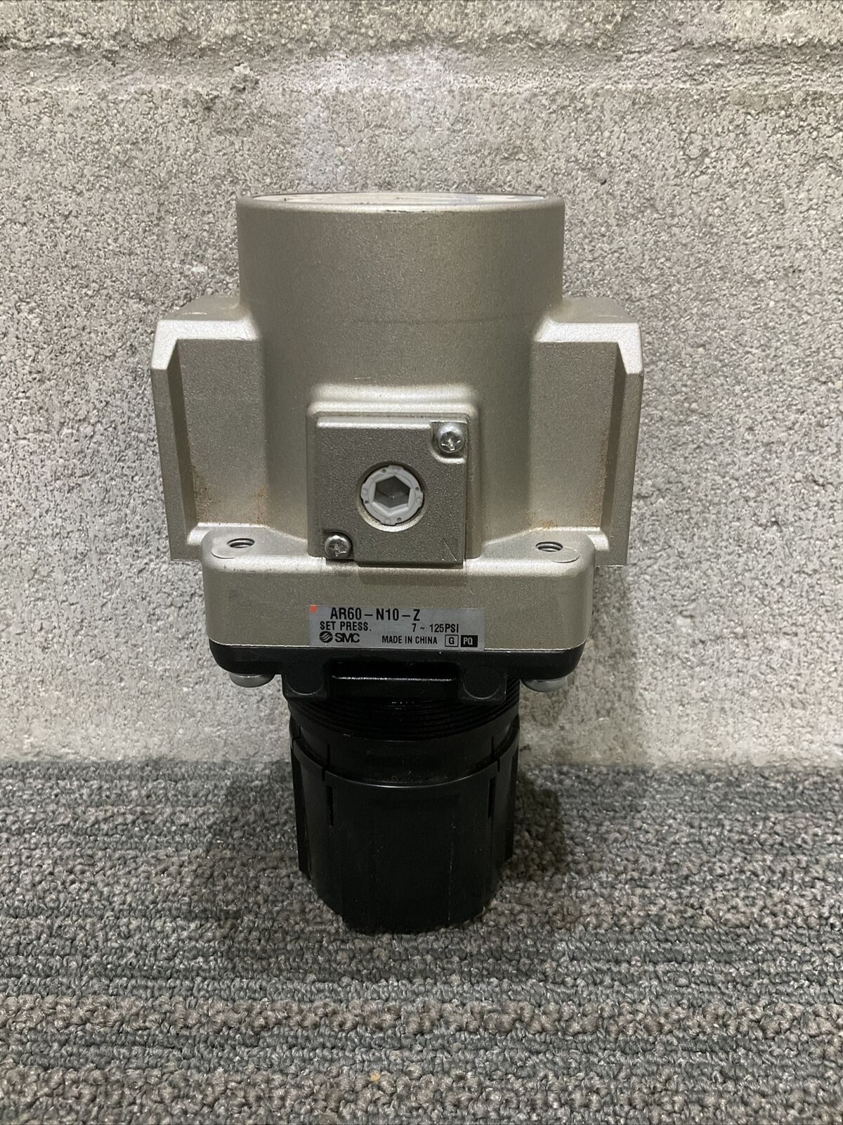SMC AR60N10Z PRESSURE REGULATOR 7-125 PSI 222
