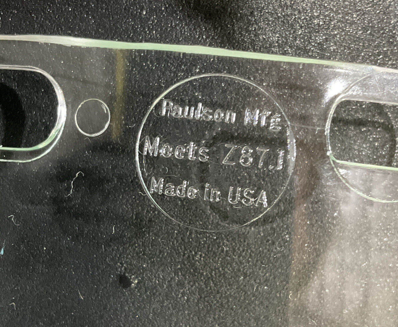 PAULSON IM10-L8F 8 X 15.5 X .080 CLEAR LEXAN FACE SHEILD 222 LOT OF 3