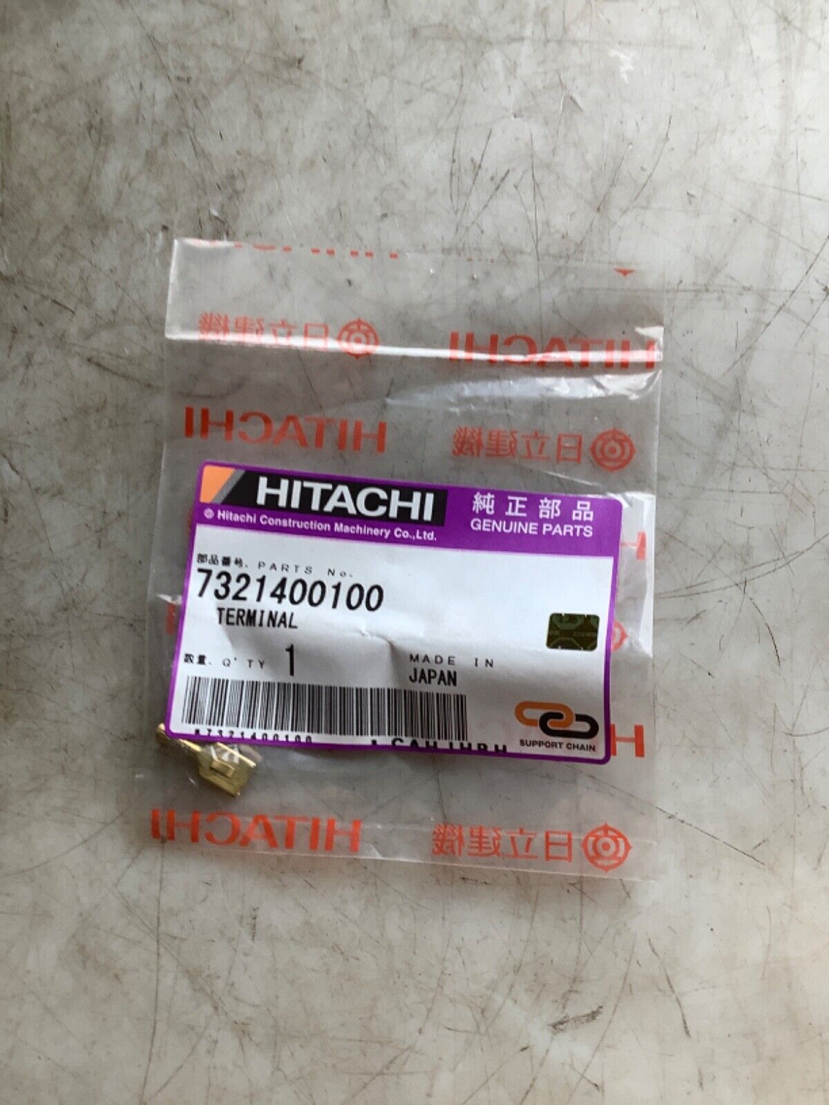 HITACHI 7321400100 TERMINAL 222 - QTY 29