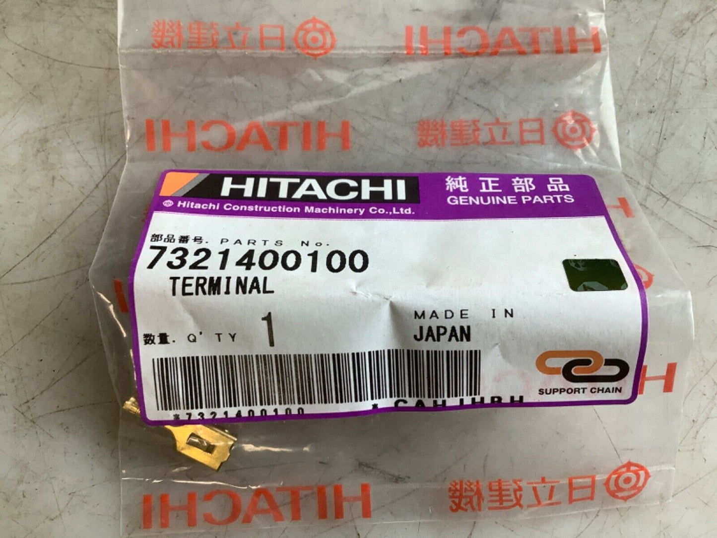 HITACHI 7321400100 TERMINAL 222 - QTY 29