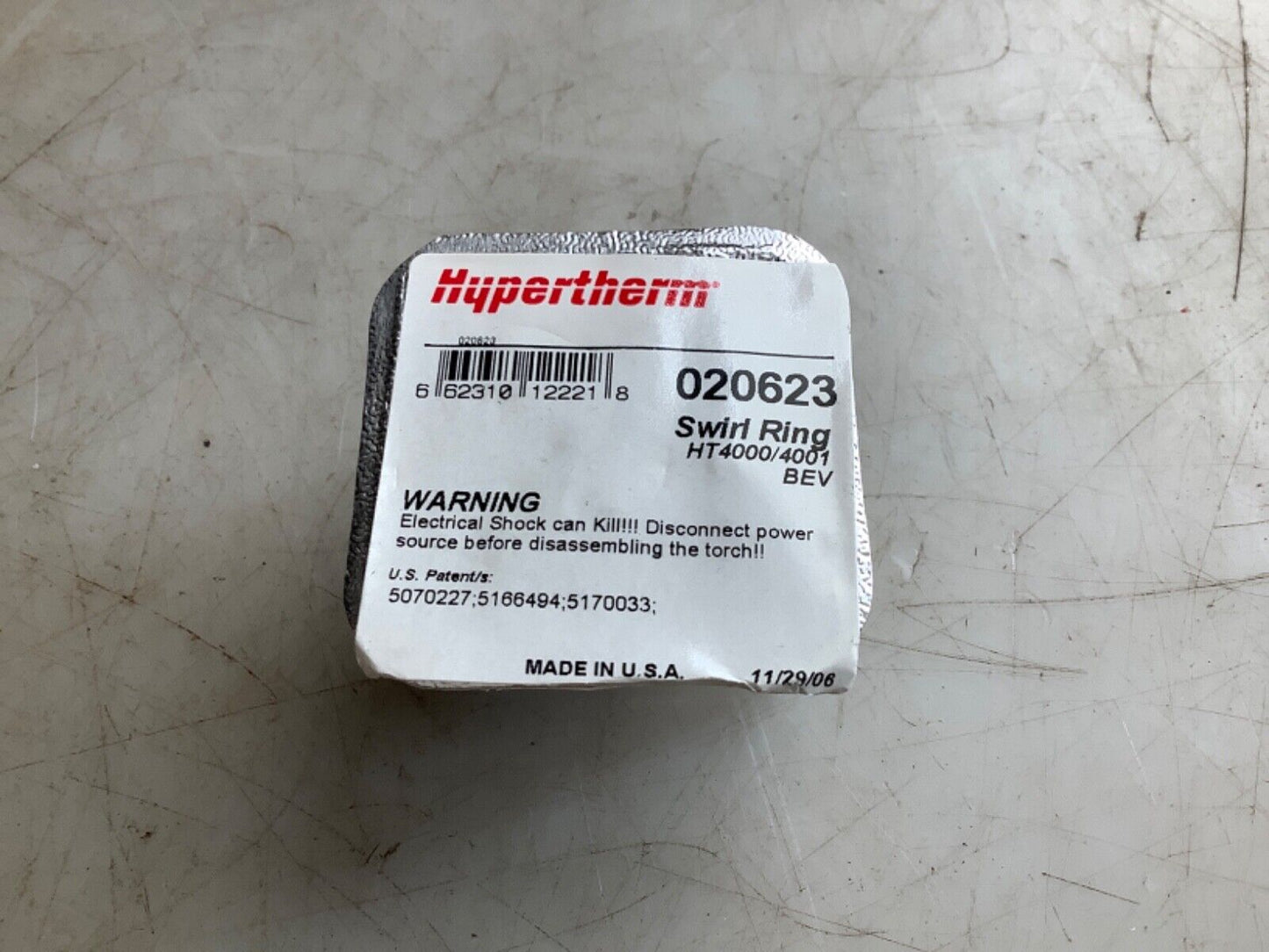 HYPERTHERM 020623 SWIRL RING HT4000/4001 BEV 222 - QTY 8