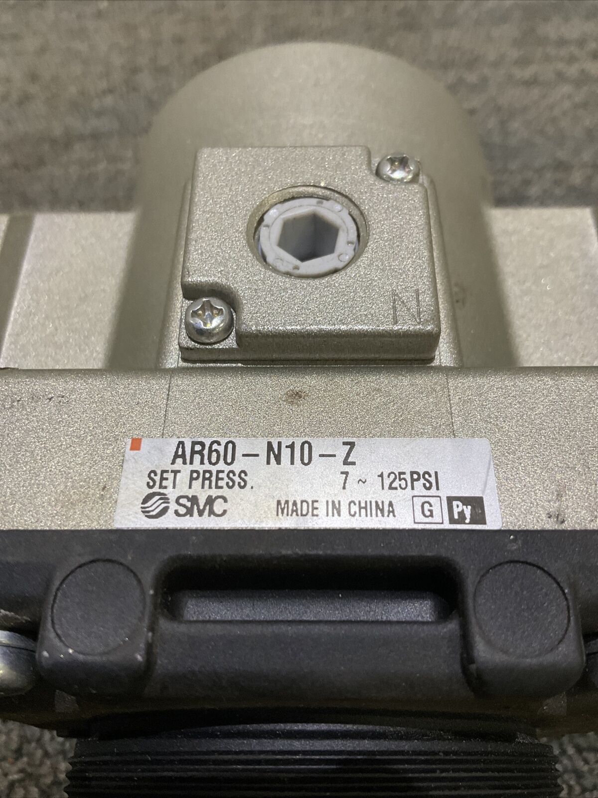 SMC AR60N10Z PRESSURE MODULAR REGULATOR 125 PSI 222