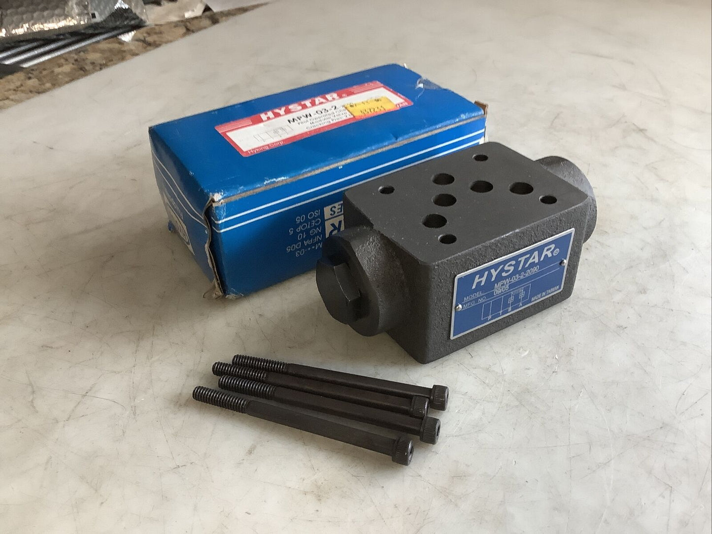 HYSTAR MPW-03-2-2090 PILOT OPERATED CHECK VALVE