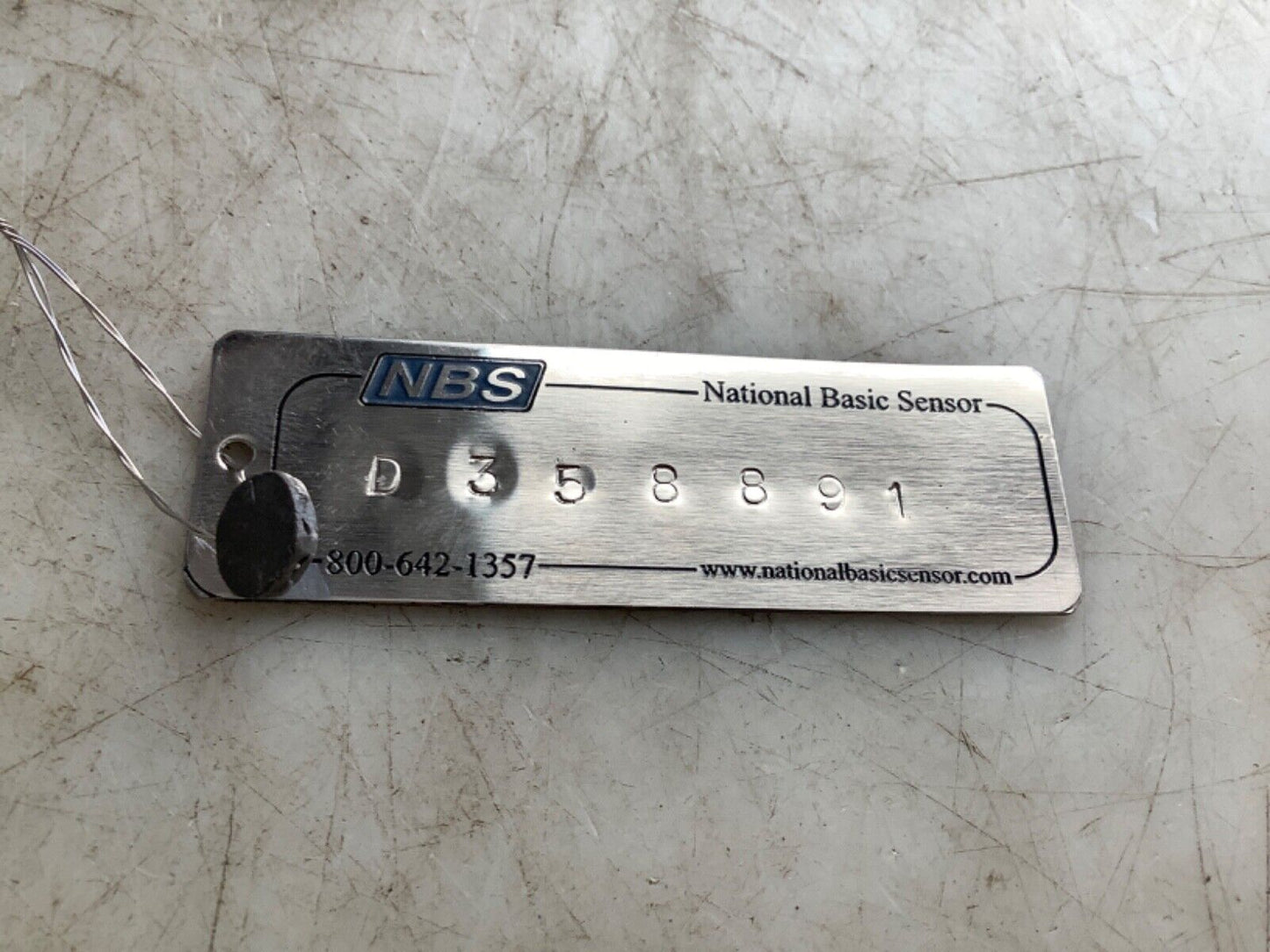 NATIONAL BASIC SENSOR NBS D358891 THERMOCOUPLE 12IN