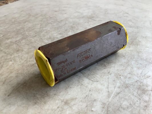 FLUTEC RV-20-01.1/12 HYDRAULIC CHECK VALVE 5000PSI 222