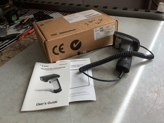 PSC 0613001-031000-500 POWERSCAN HANDHELD BAR CODE SCANNER