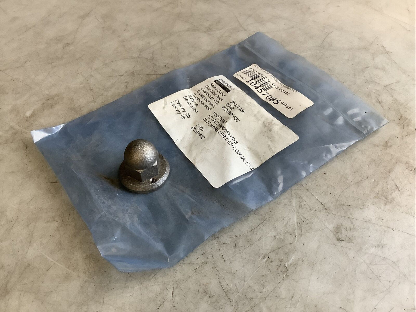 CELEROS 821A0218800F11513 IMPELLER NUT 678