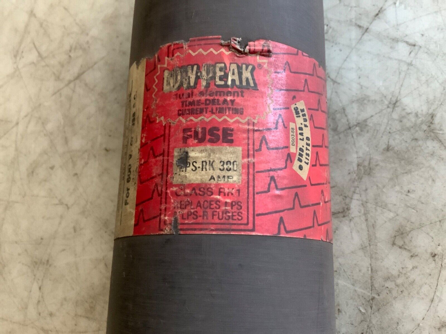 BUSSMANN LPS-RK-300 LOW-PEAK FUSE 600V 300A 444