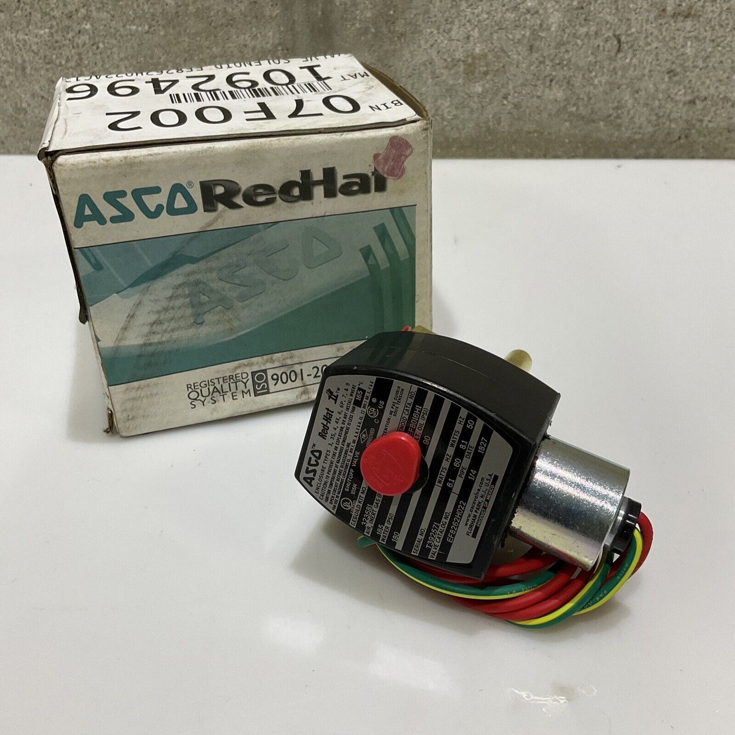 ASCO EF8262H022 SOLENOID VALVE 678