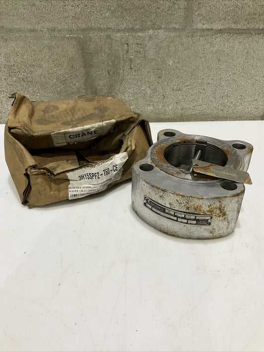DUO-CHEK II 3H15SPF2-T60-CE CHECK VALVE 3IN 150 LB 678