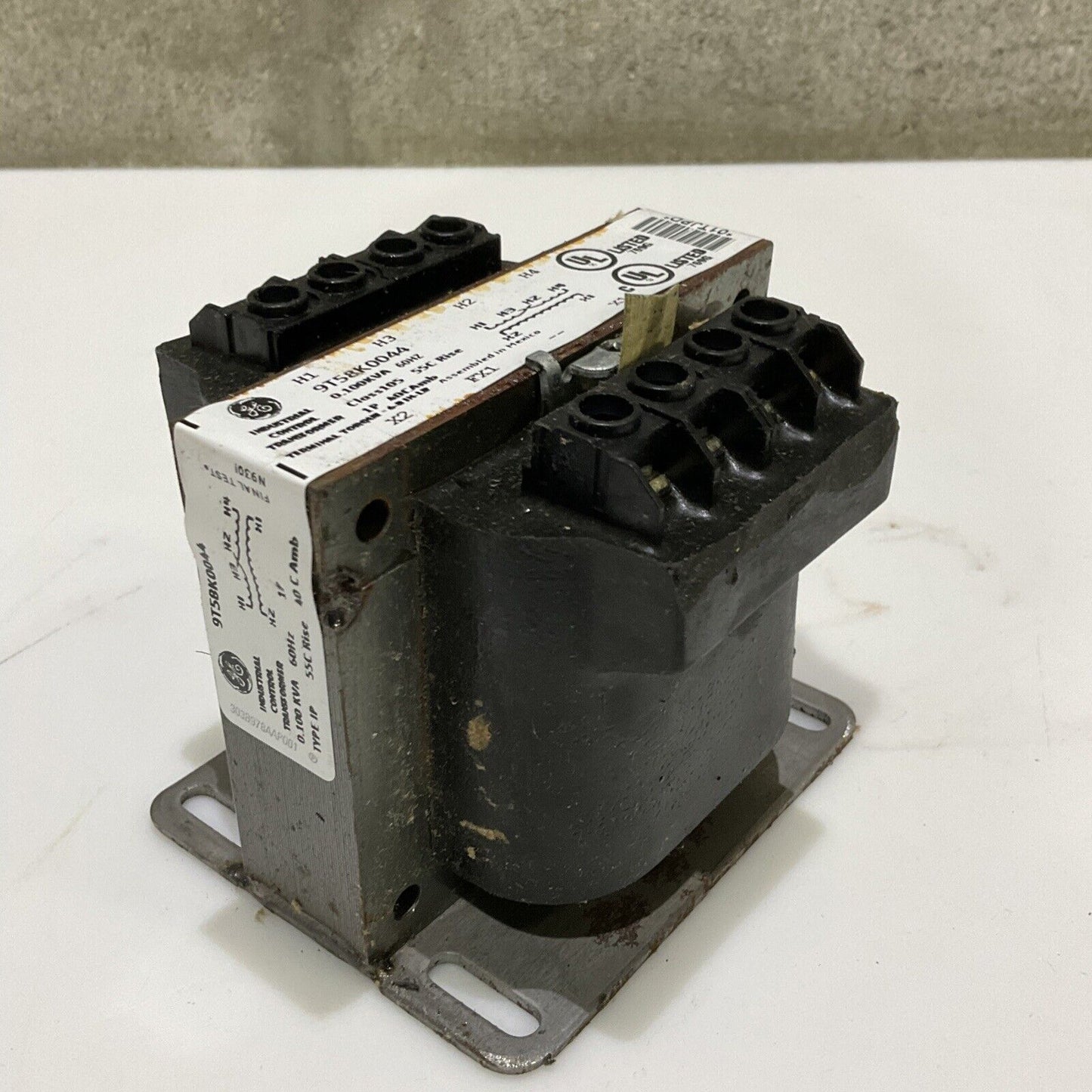 GENERAL ELECTRIC 9T58K0044 CORE & COIL TRANSFORMER 60 HZ 115 V 678