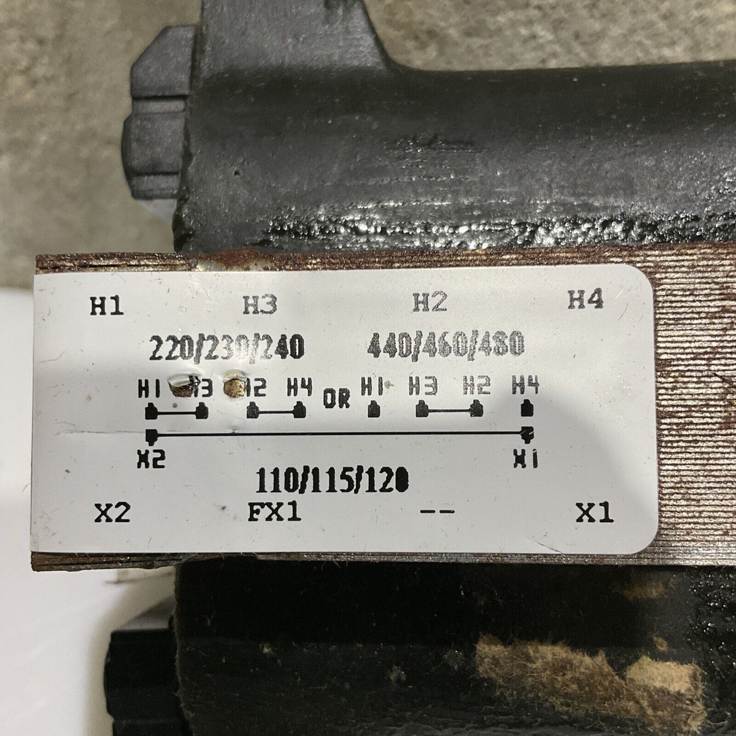 GENERAL ELECTRIC 9T58K0044 CORE & COIL TRANSFORMER 60 HZ 115 V 678