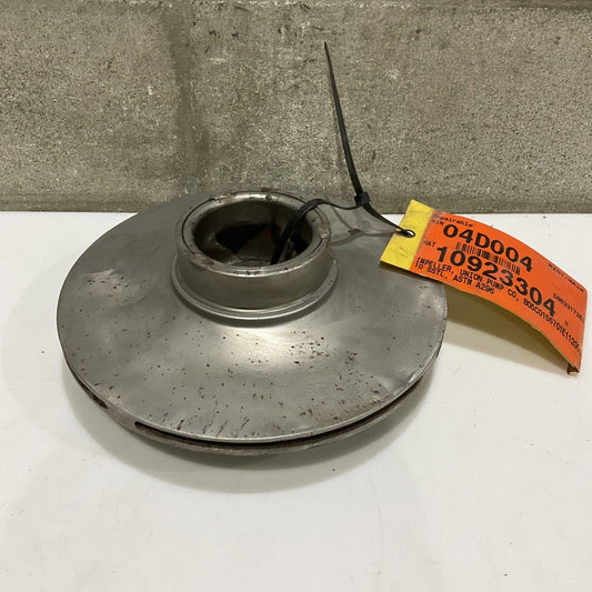 UNION PUMP 805C0155701E11200 ASTM A296 IMPELLER 10 SSTL 678