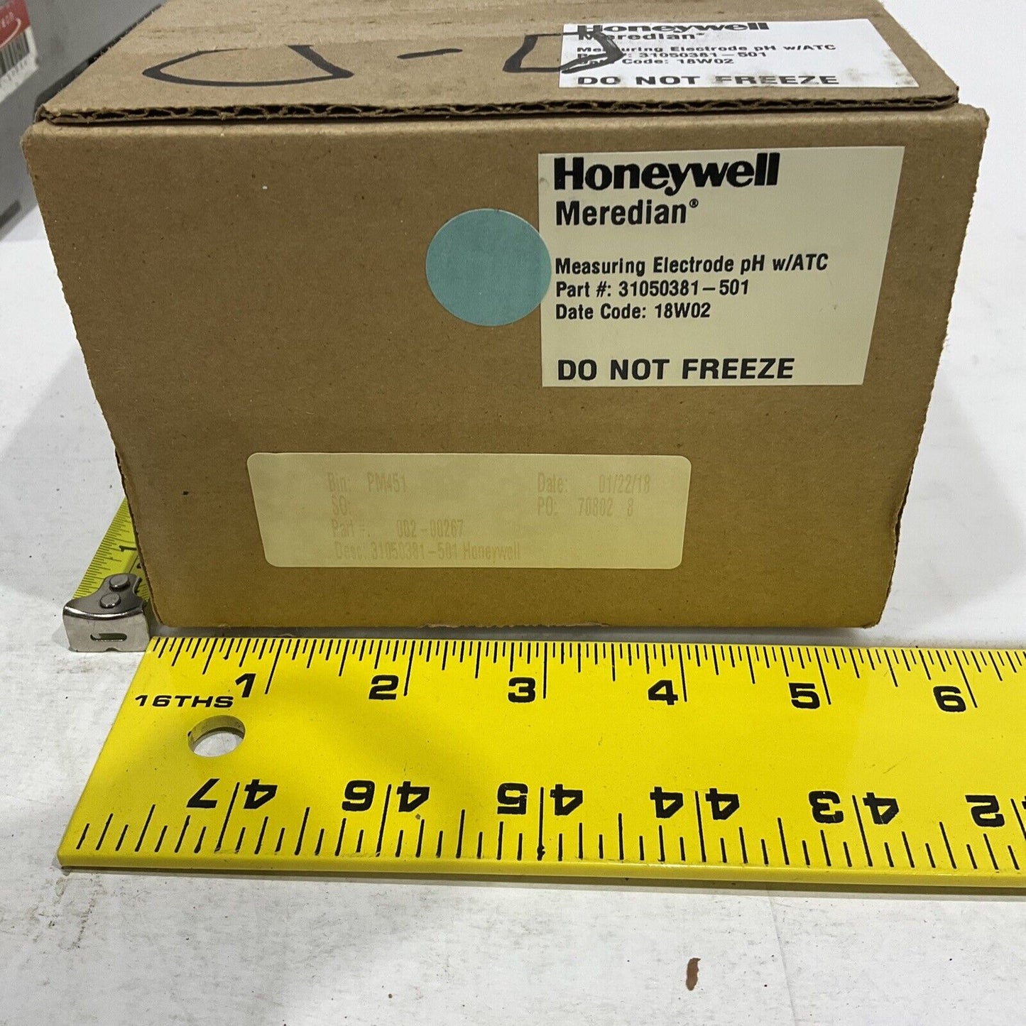 HONEYWELL 31050381-501 MEREDIAN MEASURING ELECTRODE 002-00267