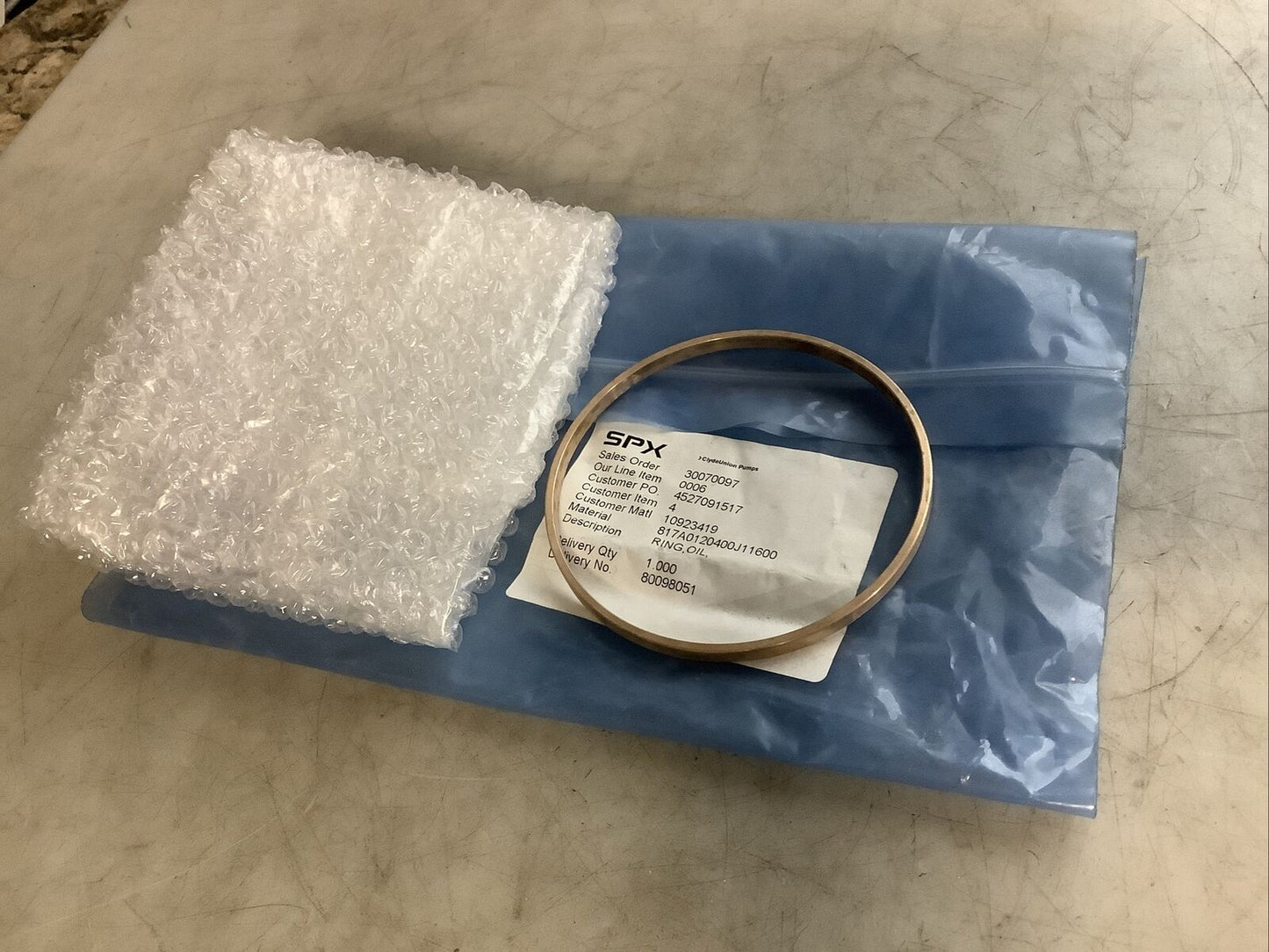 SPX 817A0120400J11600 OIL RING 678