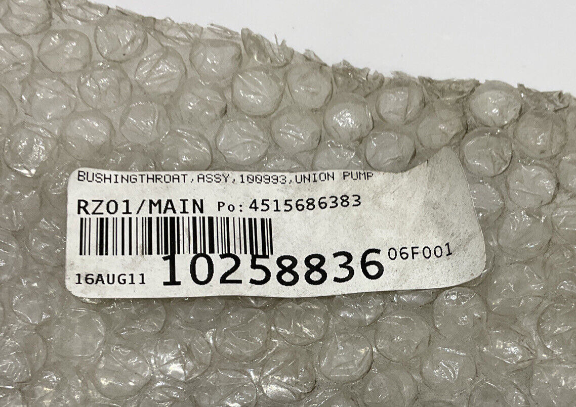 CLYDE UNION PUMPS CO 4515686383 BUSHING THROAT 100993