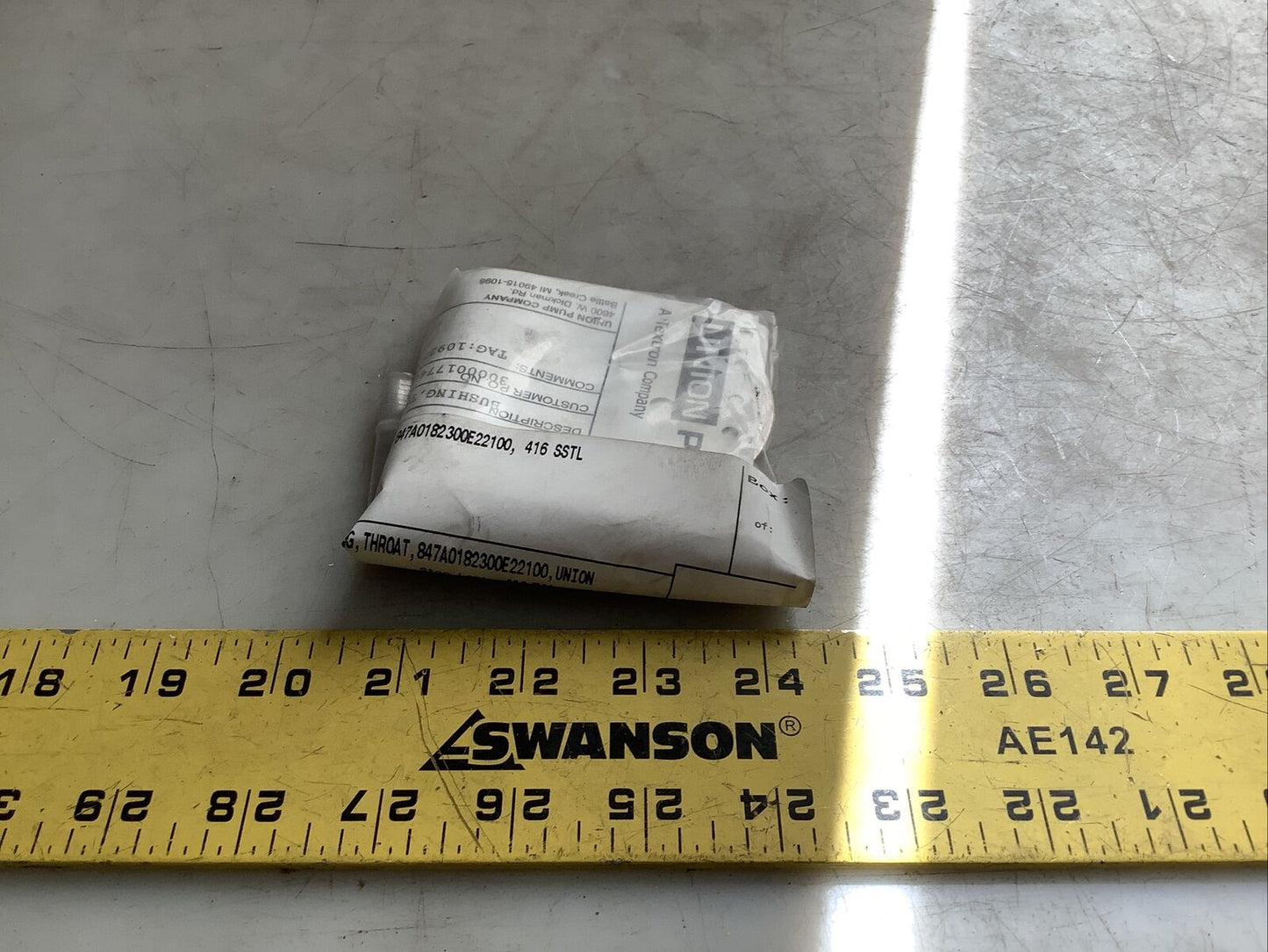 UNION PUMP 847A0182300E21100 THROAT BUSHING 678