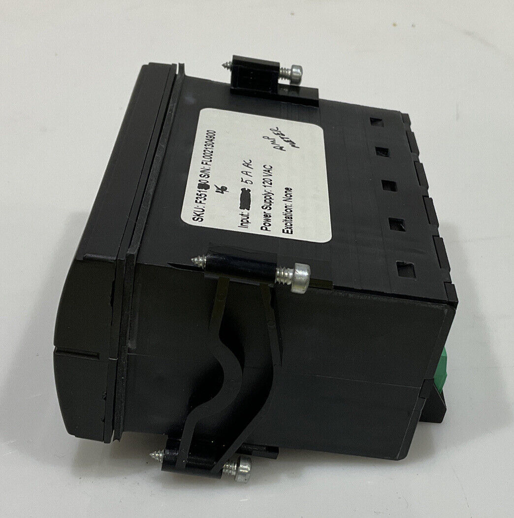 SIMPSON F35-1-46-0 FALCON F35 SERIES DIGITAL PANEL METER INPUT 5 A AC 120VAC