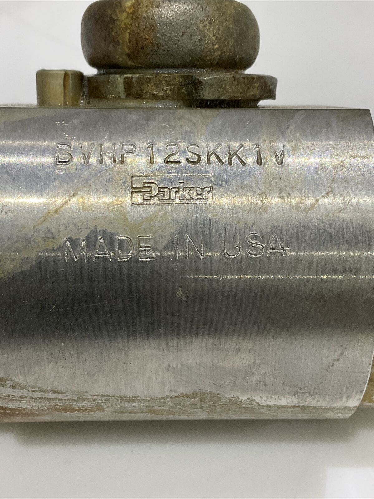 PARKER BVHP12SKK1V HYDRAULIC BALL VALVE 6000 PSI ECH