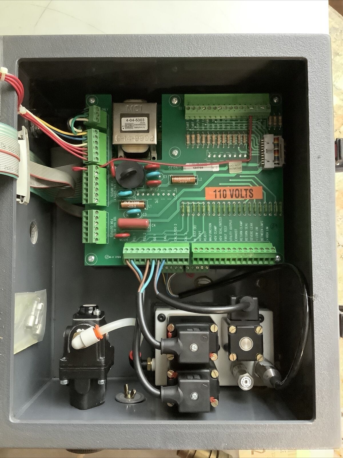 CINCINNATI TEST SYSTEMS I-21 PRESSURE DECAY LEAK TESTER