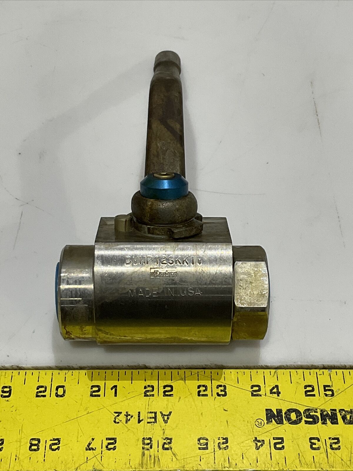 PARKER BVHP12SKK1V HYDRAULIC BALL VALVE 6000 PSI ECH