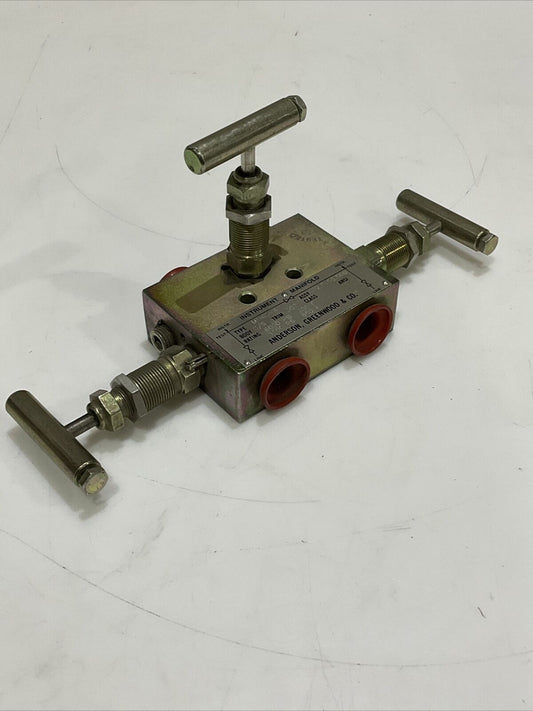 ANDERSON GREENWOOD & CO M1HIC-4 INSTRUMENT MANIFOLD VALVE 6000 PSI 476