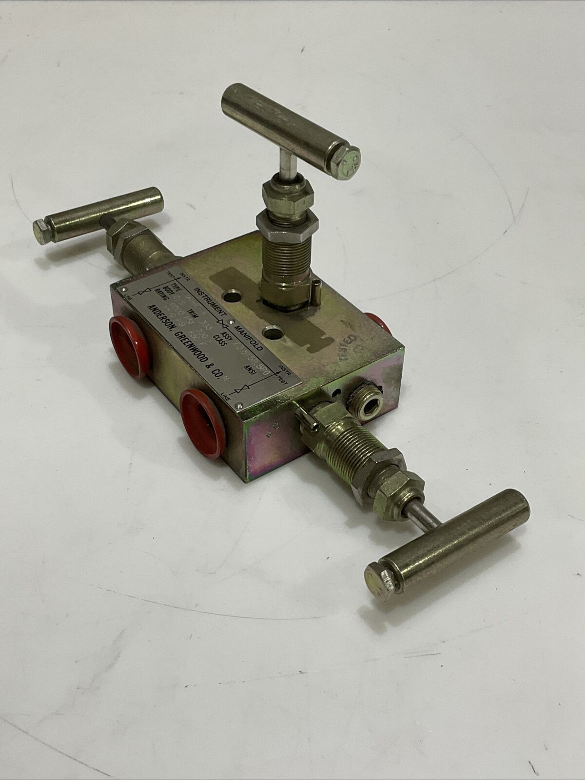 ANDERSON GREENWOOD & CO M1HIC-4 INSTRUMENT MANIFOLD VALVE 6000 PSI 476