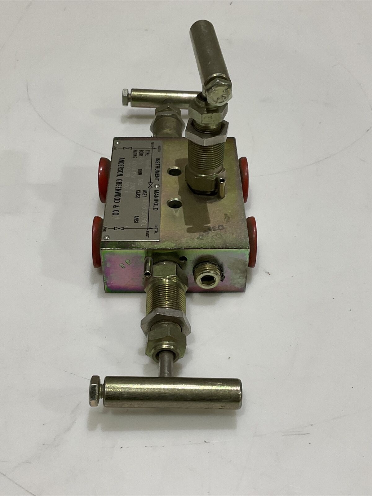 ANDERSON GREENWOOD & CO M1HIC-4 INSTRUMENT MANIFOLD VALVE 6000 PSI 476