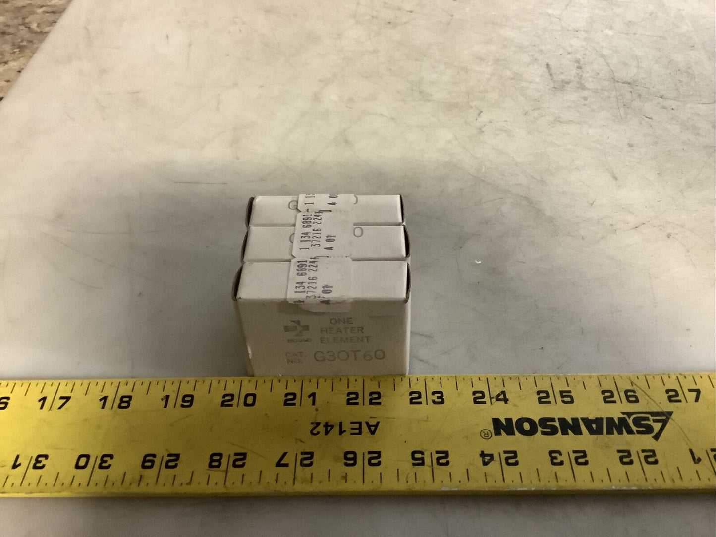 GOULD G30T60 HEATER OVERLOAD RELAY 476 - LOT OF 3