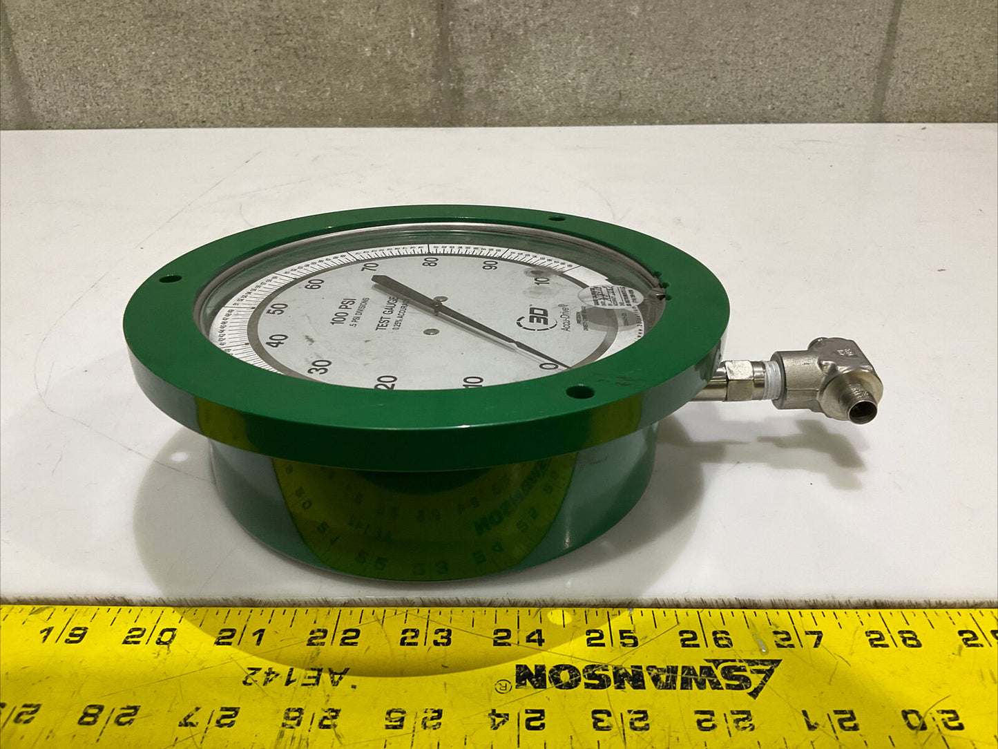 3D INSTRUMENTS ACCU-DRIVE 25545-23B12 PRECISION DIRECT DRIVE GAUGE 476