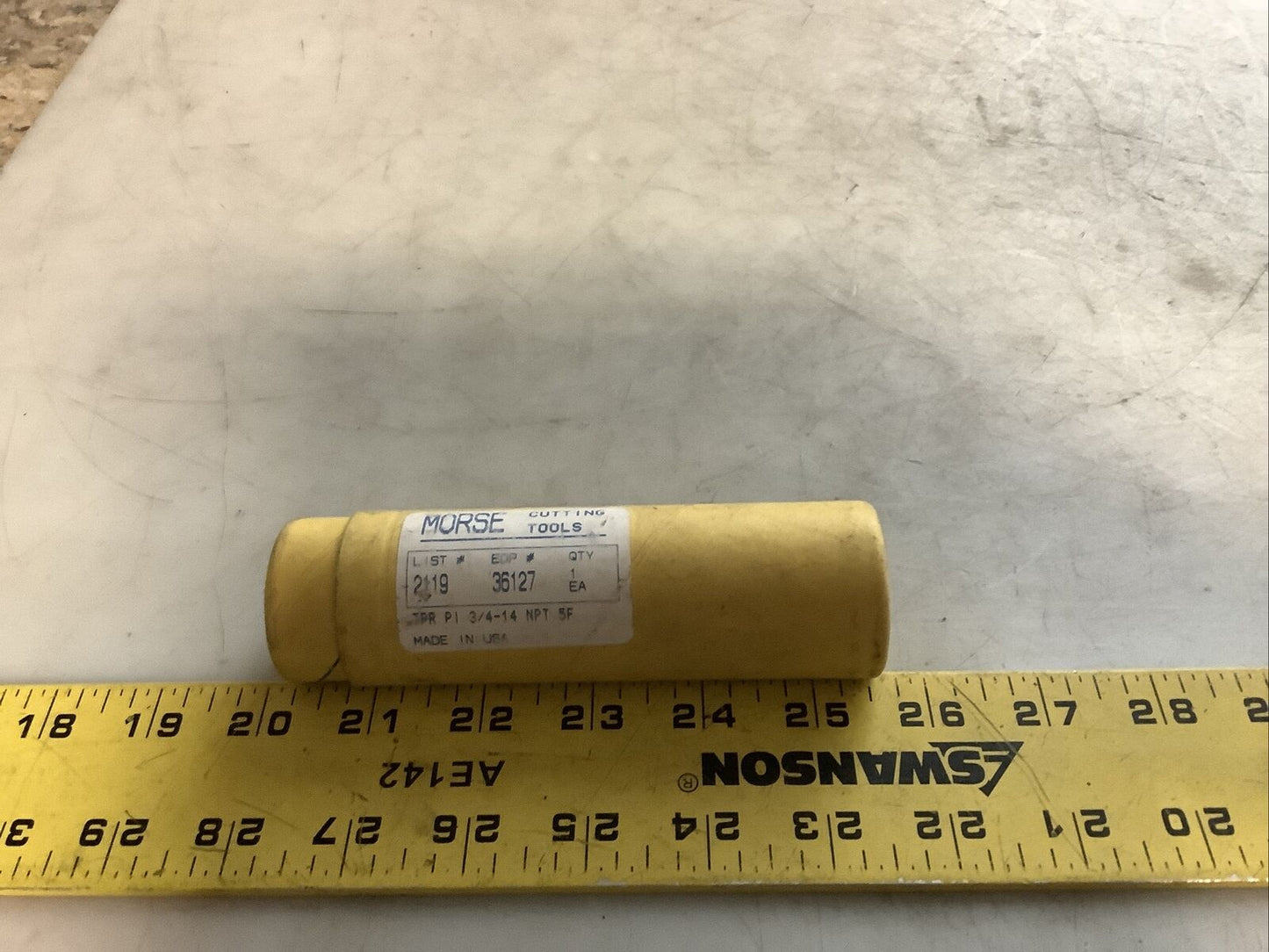 MORSE 36127 2119 PIPE TAP 3/4-11 NPT 5 FLUTE 476