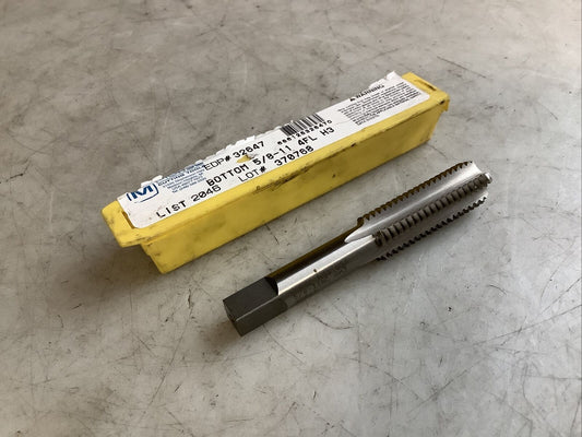 MORSE 32647 HAND TAP 5/8IN-11 H3 4FL 476