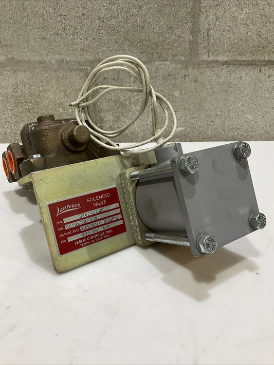 LAURENCE 3402WA79DC SOLENOID VALVE 125 DC FORM “M” 125 PSI AIR 476