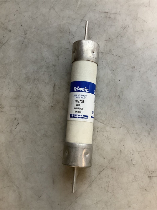 TRIONIC TRS70R TIME DELAY FUSE 70A 600VAC 476