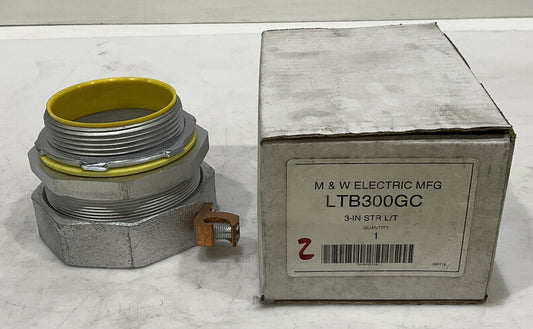 M&W ELECTRIC MFG LTB300GC 3-IN GROUNDING STR L/T 476