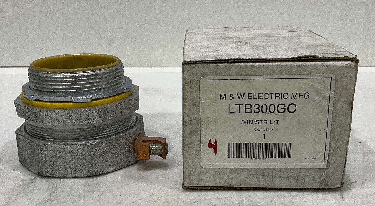 M&W ELECTRIC MFG LTB300GC 3-IN GROUNDING STR L/T 476