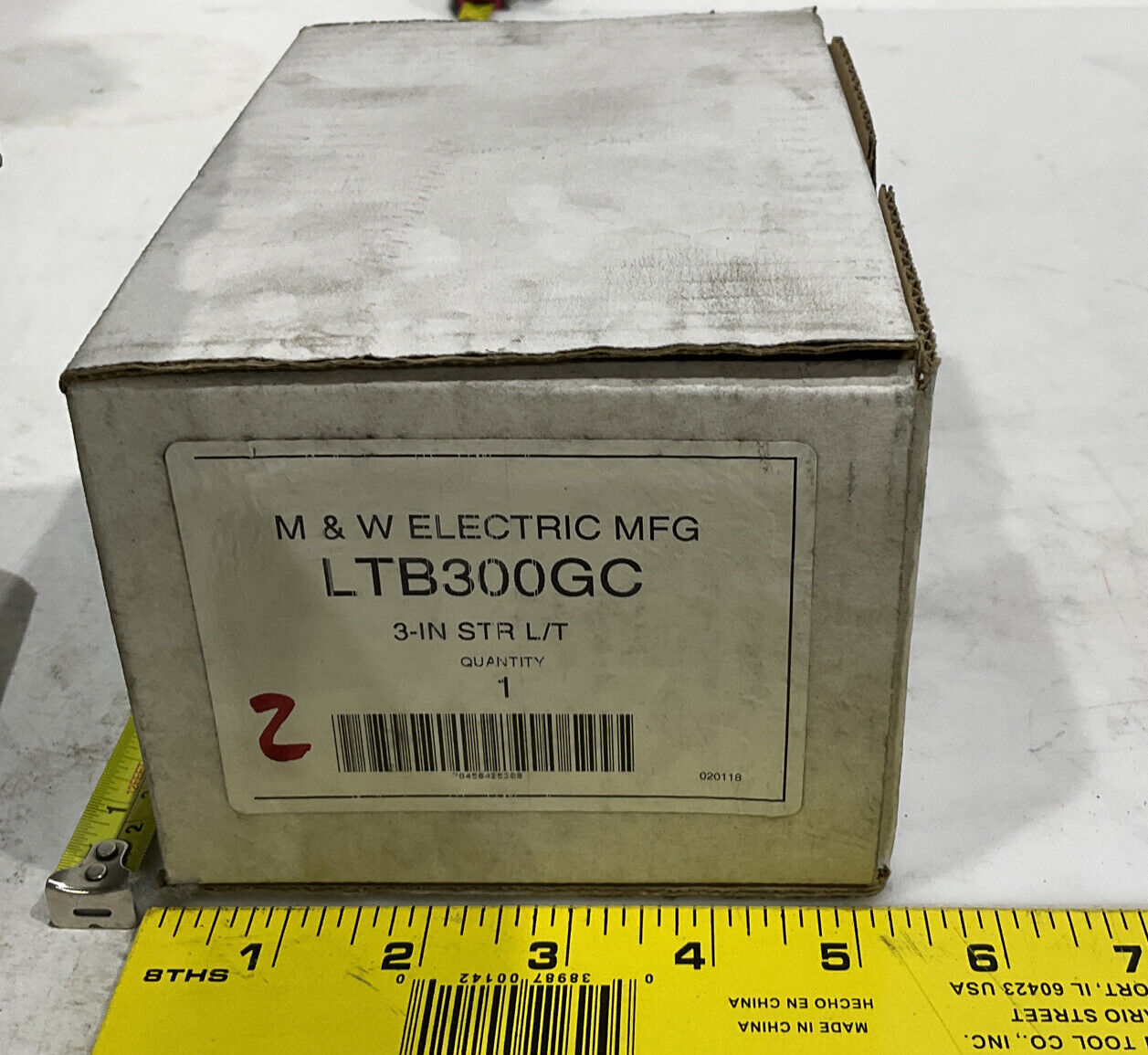 M&W ELECTRIC MFG LTB300GC 3-IN GROUNDING STR L/T 476