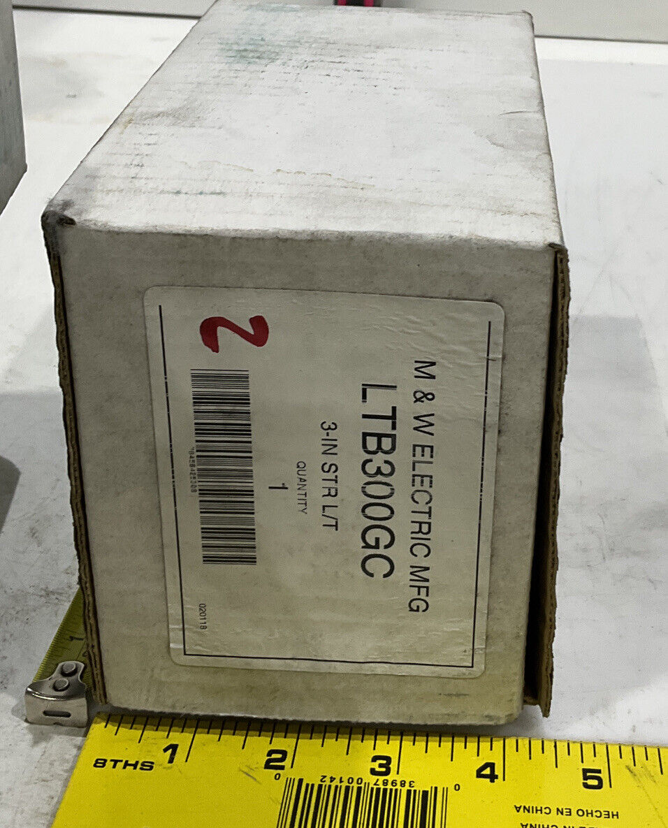 M&W ELECTRIC MFG LTB300GC 3-IN GROUNDING STR L/T 476