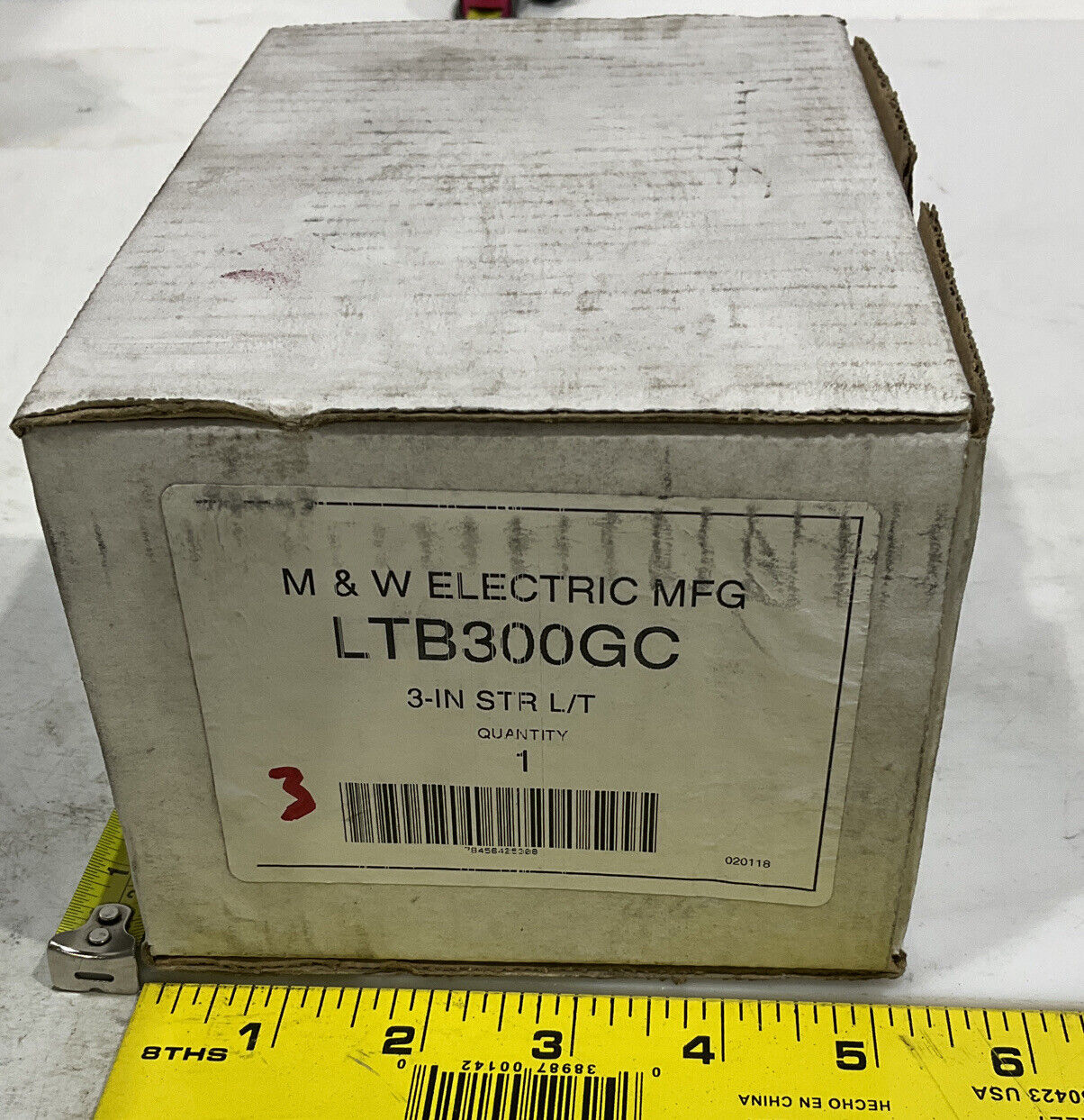 M&W ELECTRIC MFG LTB300GC 3-IN GROUNDING STR L/T 476