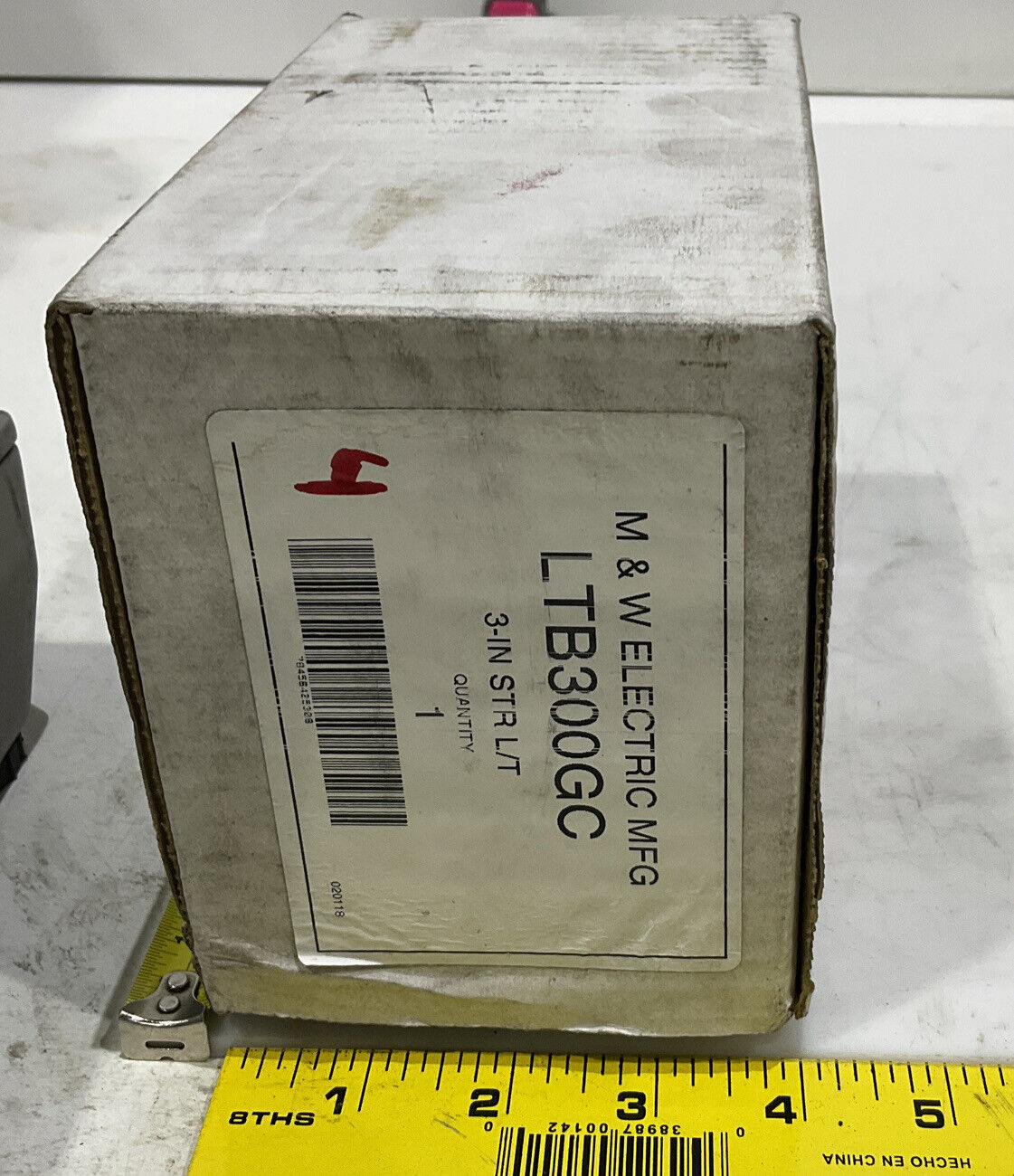 M&W ELECTRIC MFG LTB300GC 3-IN GROUNDING STR L/T 476