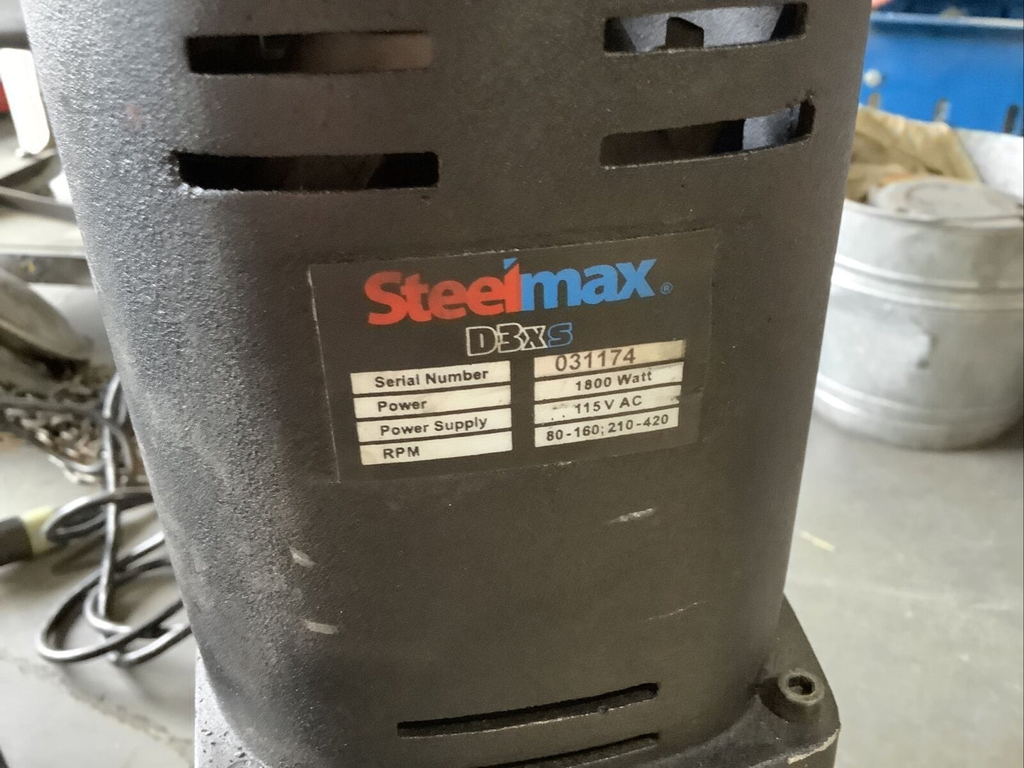 STEELMAX D3XS MAGNETIC DRILLING MACHINE 476