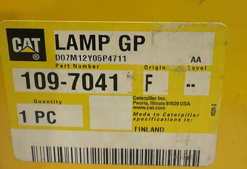 CAT OEM 109-7041 GP LAMP 476