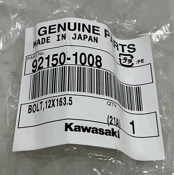 KAWASAKI 92150-1008 BOLT 476