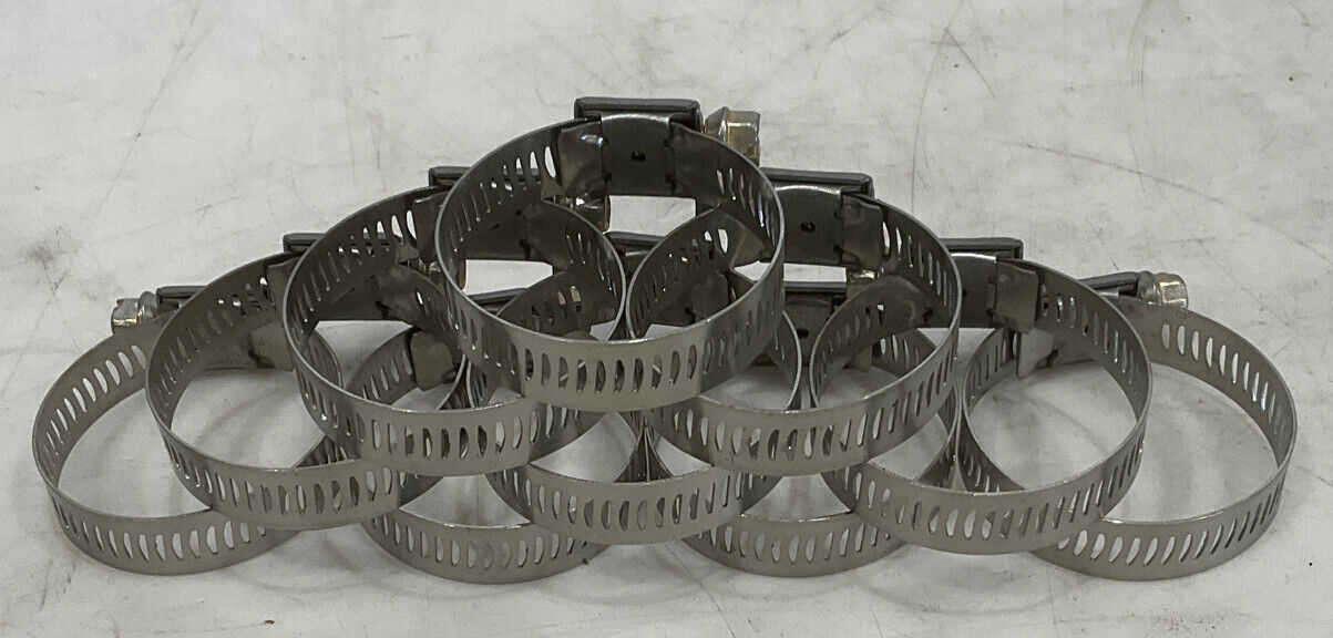 DIXON HS-20 10 HOSE CLAMPS WORM GEAR 476