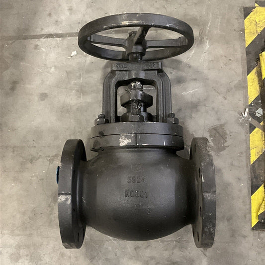 VALVE GLOBE 4" CI BODY 200 PSI NON-ASB ASME/ANSI B16.34, CRANE CO. 351